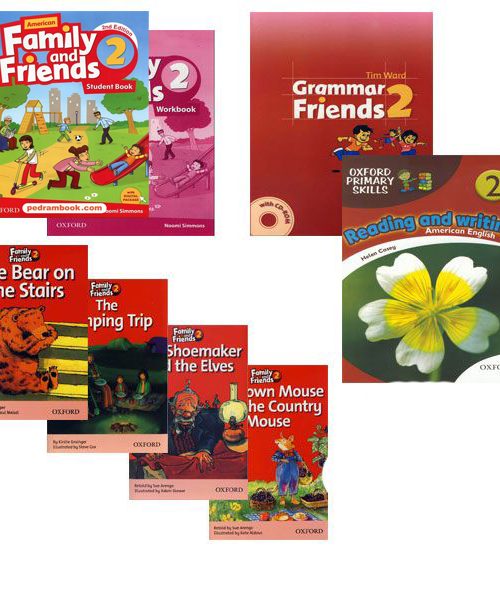 2..-2 پک آموزشی American Family and Friends 2 Second Edition