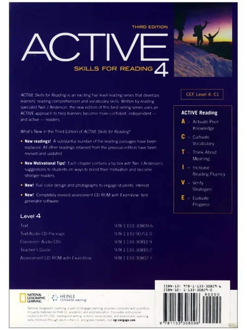 کتاب Active Skills for Reading 4