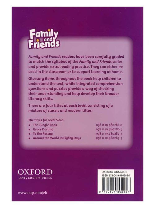 کتاب Around the World in Eighty Days Story Book Family and Friends 5