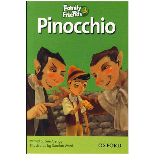 Pinocchio کتاب Pinocchio Story Book Family and Friends 3