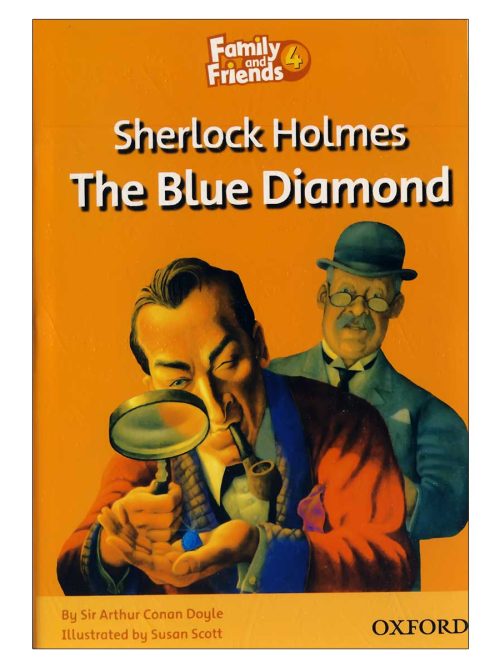 کتاب Sherlock Holmes the Blue Diamond Story Book Family and Friends 4