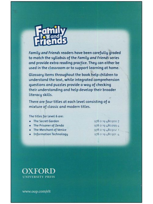 کتاب The Merchant of Venice Story Book Family and Friends 6