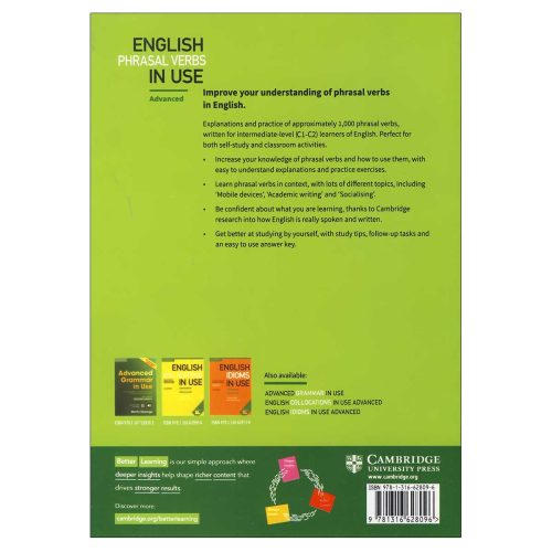english-in-use-Avanced-back کتاب English Phrasal verbs in use advanced