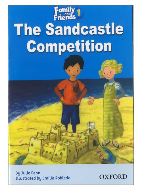کتاب The Sandcastle Competition Story Book Family and Friends 1