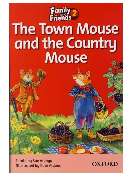 کتاب The Town Mouse and the Country Mouse Story Book Family and Friends 2