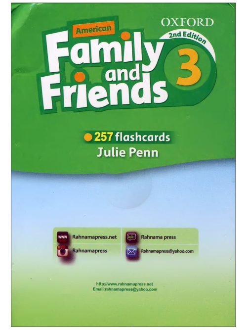 فلش کارت American Family and Friends 3