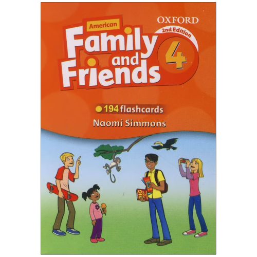 Family-and-friends-4- فلش کارت American Family and Friends 4
