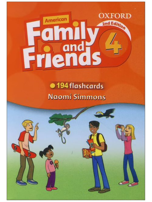 Family-and-friends-4- فلش کارت American Family and Friends 4