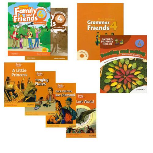 4-11 پک کامل American Family and Friends 4 Second Edition