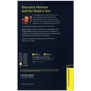 کتاب داستان Sherlock Holmes and the Dukes Son