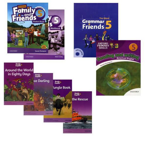 f5 پک کامل American Family and Friends 5 Second Edition