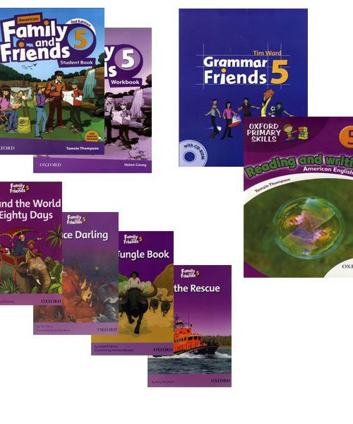 f5 پک کامل American Family and Friends 5 Second Edition
