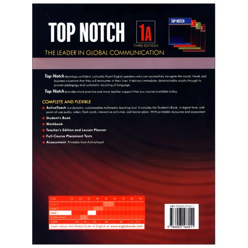 top-notch-1A-back-1 کتاب Top Notch 1A Third Edition