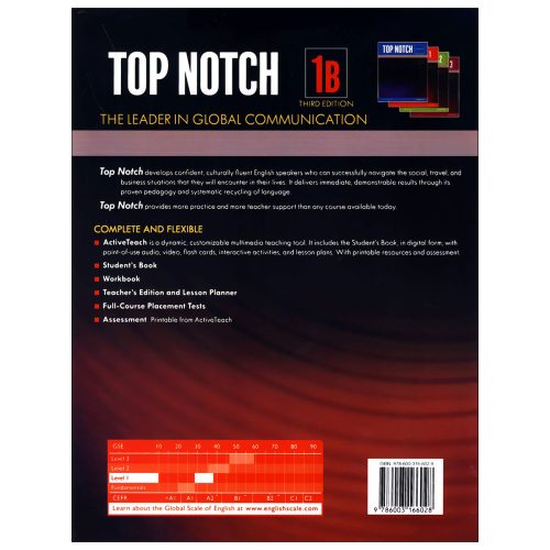 top-notch-1B-back-1 کتاب Top Notch 1B Third Edition