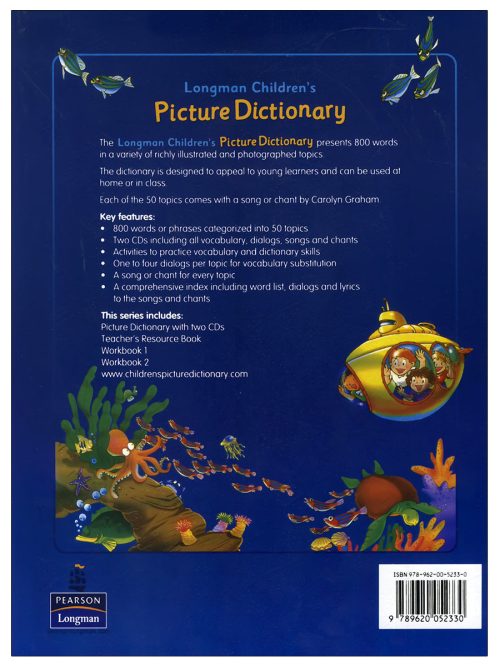 کتاب Longman Childrens Picture Dictionary (Blue)