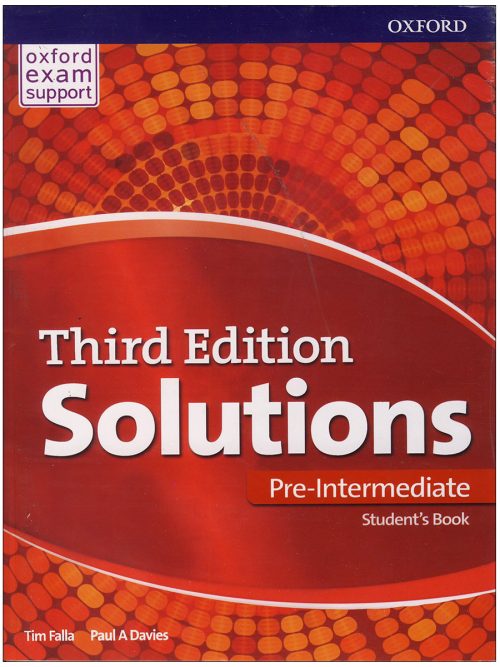 کتاب Solutions Pre Intermediate Third Edition