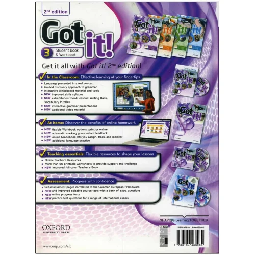 کتاب Got It 3 Second Edition